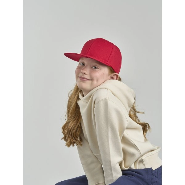 CAPPELLO BAMBINO VISIERA PIATTA 6 PANNELLI