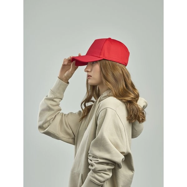 CAPPELLO VISIERA CURVA 5 PANNELLI