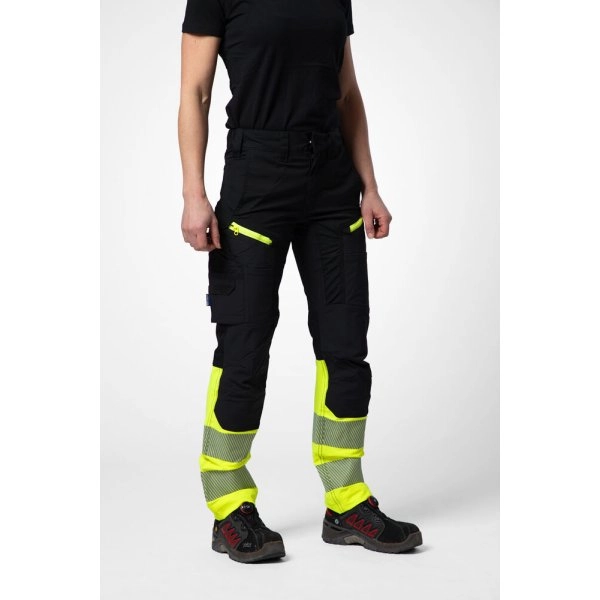 Immagine 6538 PANTALONI STRETCH MULTITASCHE DONNA EN ISO 20471 - CLASSE 1