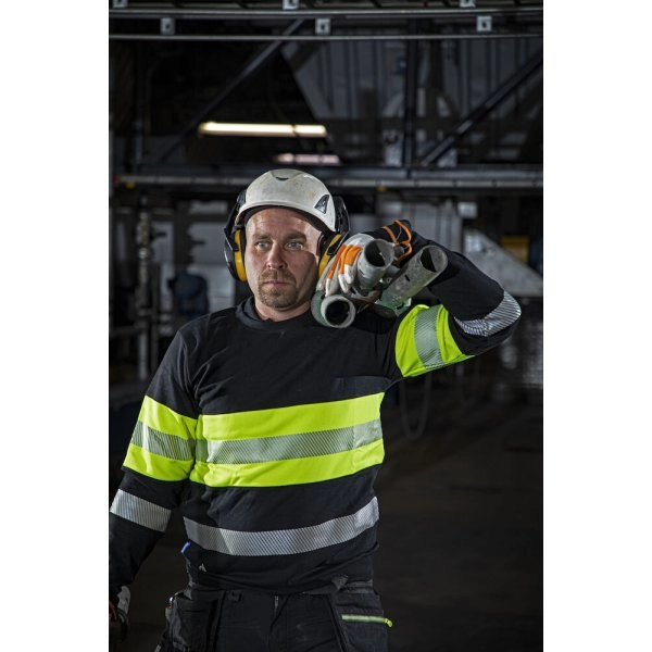 Immagine 6129 HI-VIS FELPA ROUNDNECK EN ISO 20471 - classe 1