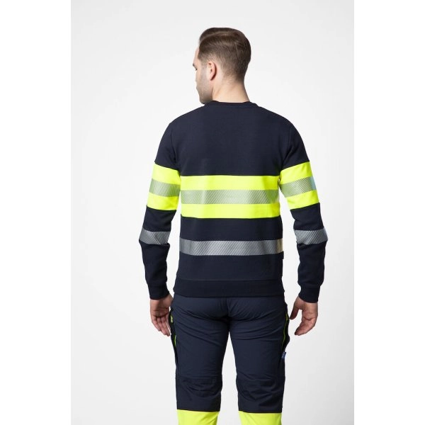 Immagine 6129 HI-VIS FELPA ROUNDNECK EN ISO 20471 - classe 1