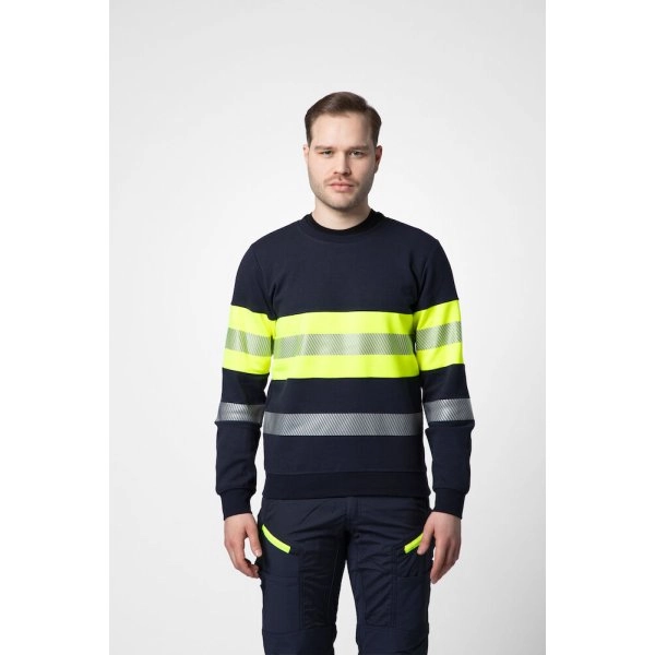 Immagine 6129 HI-VIS FELPA ROUNDNECK EN ISO 20471 - classe 1