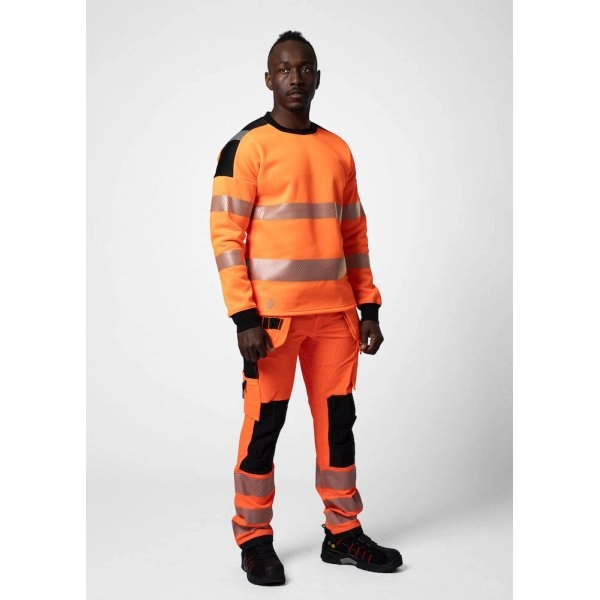 Immagine 6108 HI-VIS FELPA ROUNDNECK EN ISO 20471 - classe 3/2