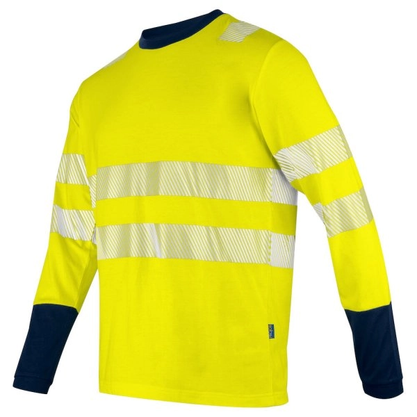 6014 HI-VIS T-SHIRT MANICA LUNGA EN ISO 20471 - classe 3/2