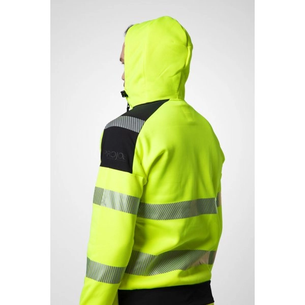 Immagine 6110 HI-VIS FELPA HOODY FULL-ZIP- EN ISO 20471 - classe 3/2