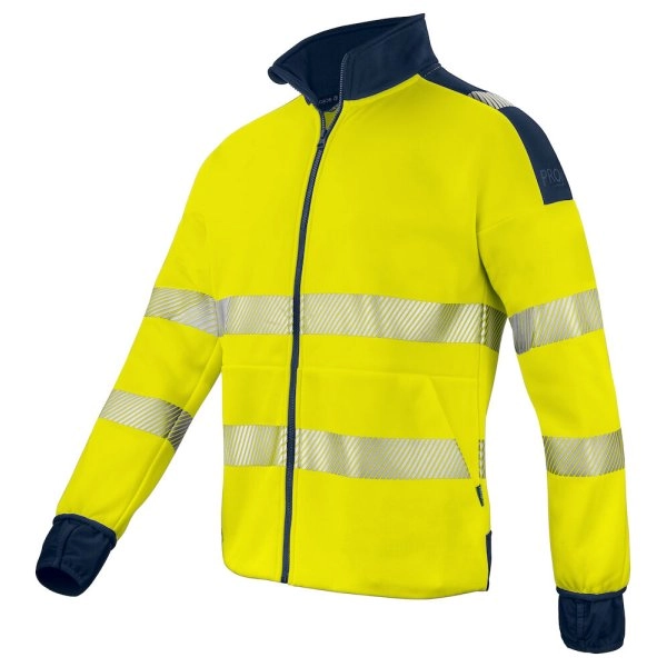 6109 HI-VIS FELPA CARDIGAN EN ISO 20471 - CLASSE 3/2