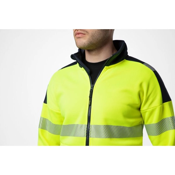 Immagine 6109 HI-VIS FELPA CARDIGAN EN ISO 20471 - CLASSE 3/2
