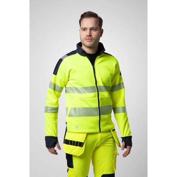 Immagine 6109 HI-VIS FELPA CARDIGAN EN ISO 20471 - CLASSE 3/2