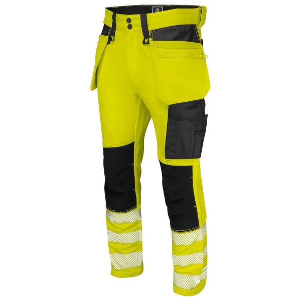6571 HI-VIS PANTALONI MULTITASCHE EN ISO 20471 - CLASSE 2