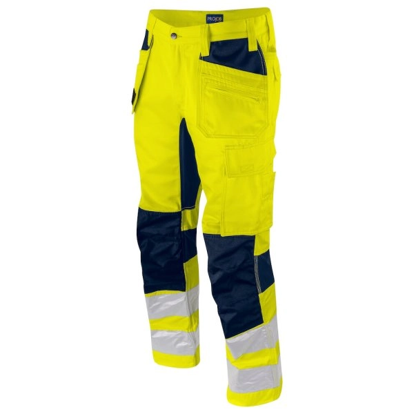 6570 HI-VIS PANTALONI MULTITASCHE EN ISO 20471 - classe 2