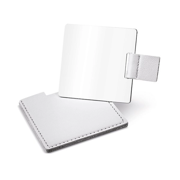 Immagine SPECCHIO COMPATTO IN ALLUMINIO INOSSIDABILE 