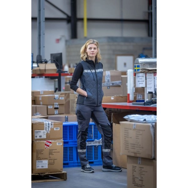 Immagine 7701 HI-VIS SMANICATO TRAPUNTATO LEGGERO DONNA