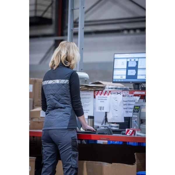 Immagine 7701 HI-VIS SMANICATO TRAPUNTATO LEGGERO DONNA