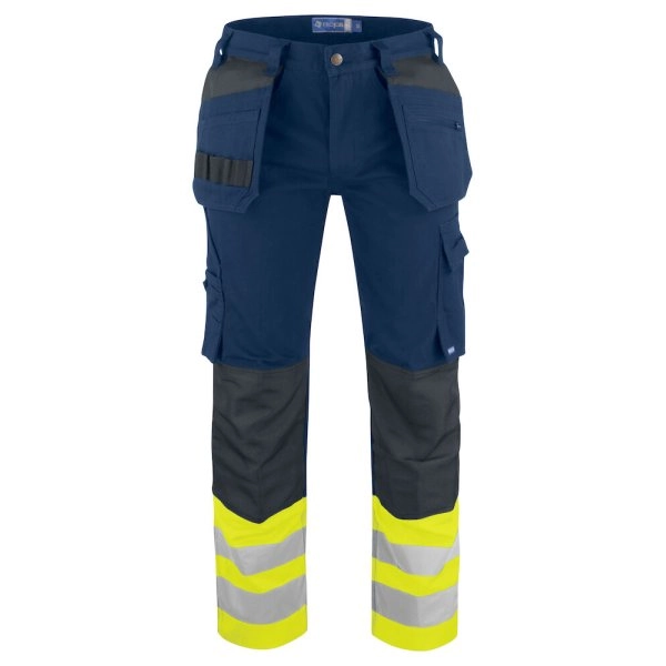 6530 HI-VIS PANTALONI MULTITASCHE EN ISO 20471 - classe 1