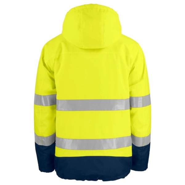 6441 HI-VIS PARKA IMBOTTITO EN ISO 20471 - classe 3 - EN343 classe 3/1