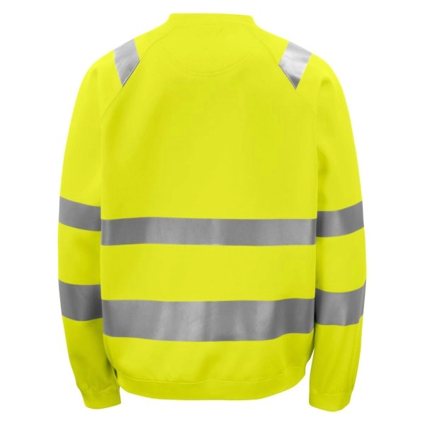 6106 HI-VIS FELPA ROUNDNECK EN ISO 20471 - classe 3