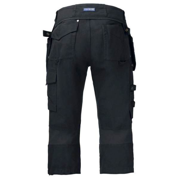 5529 PANTALONI PIRATA MULTITASCHE CANVAS