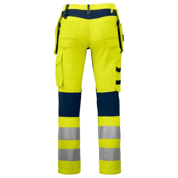 6513 HI-VIS PANTALONI MULTITASCHE EN ISO 20471 - classe 2/1