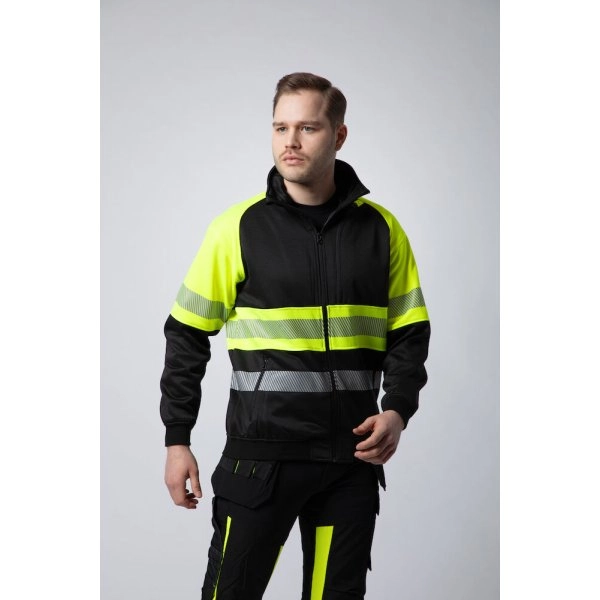 Immagine 6120 HI-VIS FELPA CARDIGAN EN ISO 20471 - classe 1