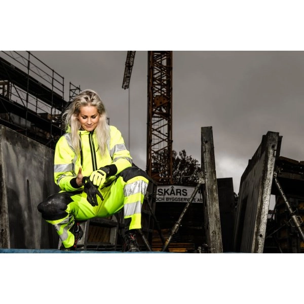 Immagine 6104 HI-VIS FELPA CAPPUCCIO FULL ZIP EN ISO 20471 - classe 3/2