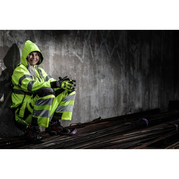 Immagine 6104 HI-VIS FELPA CAPPUCCIO FULL ZIP EN ISO 20471 - classe 3/2