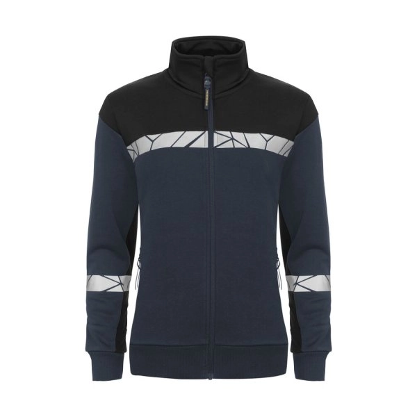 7105 HI-VIS FELPA FULL-ZIP DONNA EN 17353