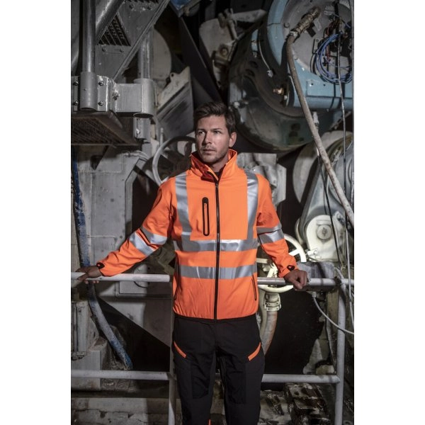 Immagine 6412 HI-VIS GIACCA SOFTSHELL EN ISO 20471 - classe 3