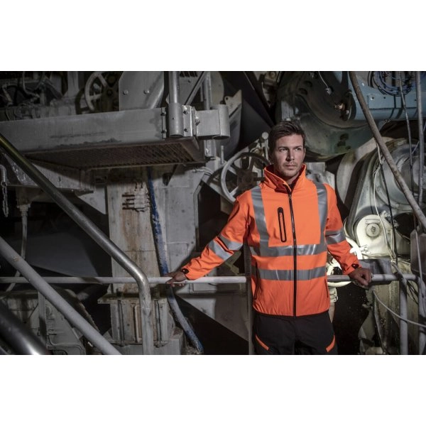 Immagine 6412 HI-VIS GIACCA SOFTSHELL EN ISO 20471 - classe 3