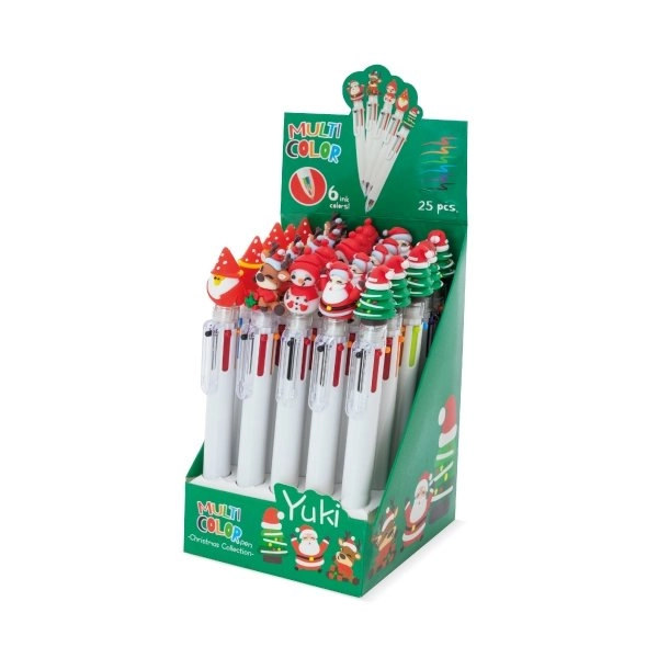 Immagine SET NATALIZIO PENNE MULTICOLOR 
