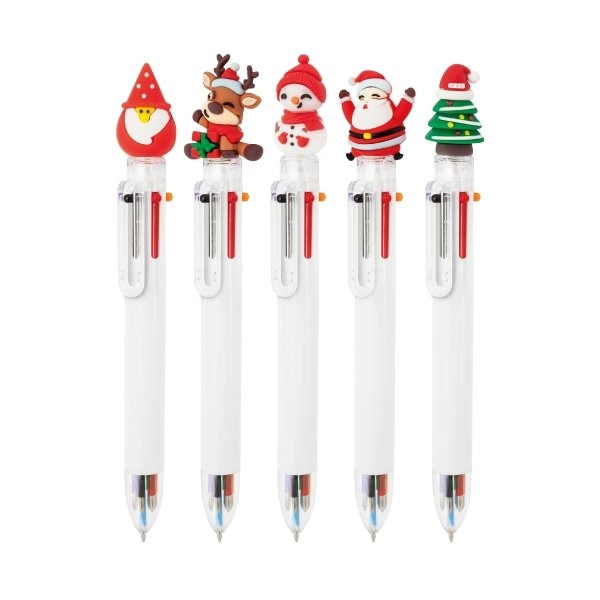 Immagine SET NATALIZIO PENNE MULTICOLOR 