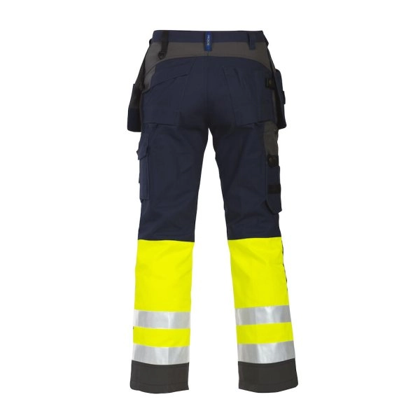 6522 HI-VIS PANTALONI MULTITASCHE EN ISO 20471 - classe 1