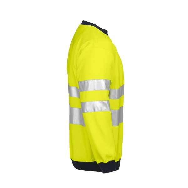 6101 HI-VIS FELPA ROUNDNECK EN ISO 20471- classe 3