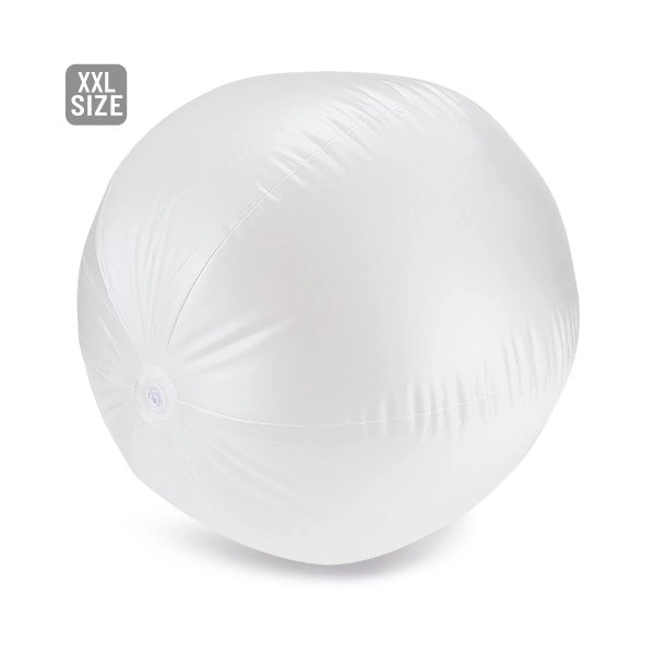 PALLONE SPIAGGIA BIANCO TRASLUCIDO 