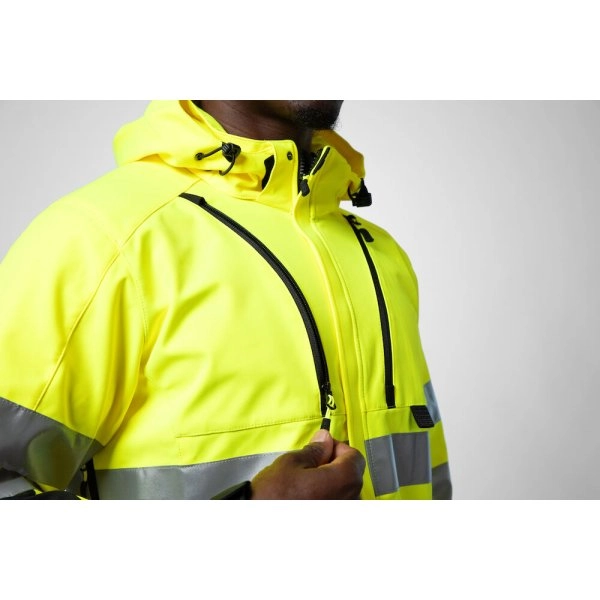 Immagine 6419 HI-VIS GIACCA SOFTSHELL EN ISO 20471 - classe 3/2