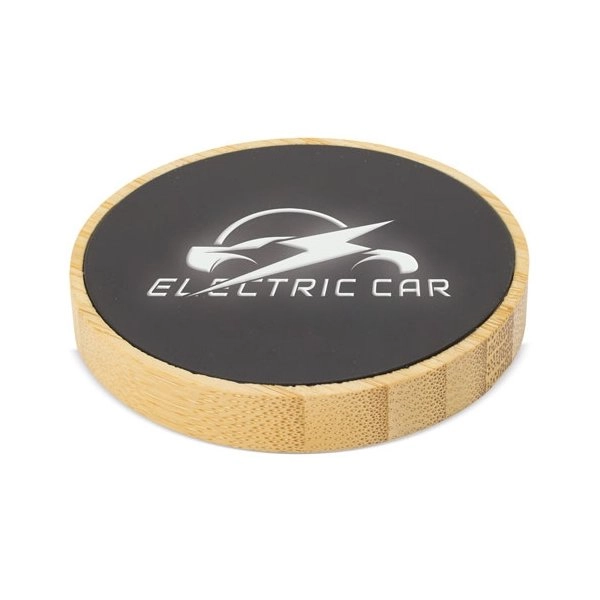 Immagine CARICABATTERIE WIRELESS IN BAMBÙ 