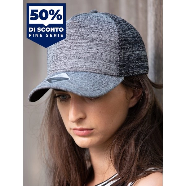 CAPPELLO VISIERA CURVA 5 PANNELLI