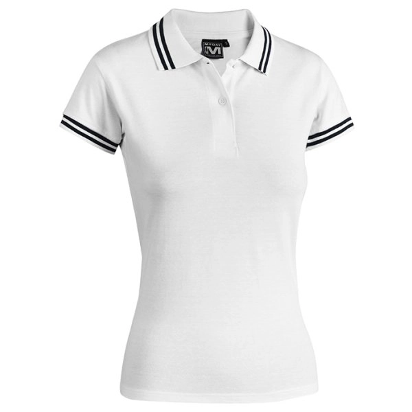 Polo SISSI donna colletto rigato