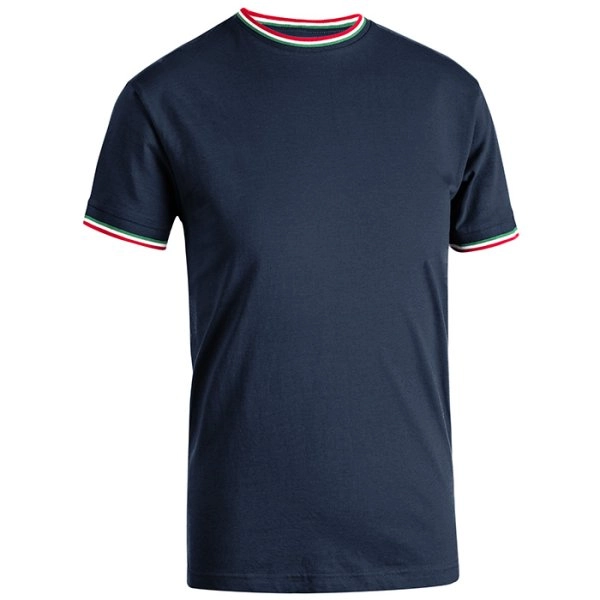 T-Shirt SKY SPORT collo tricolore