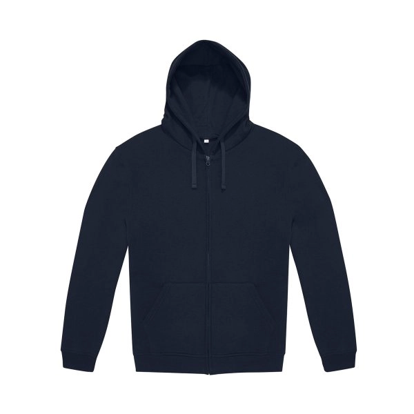 Immagine Felpa cappuccio con zip, modello sostenibile di genere neutro, - B&C ID.334 Zip Hood