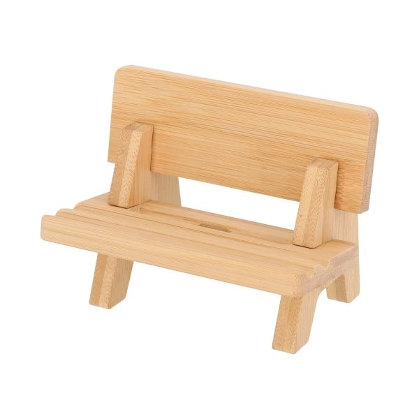 Hadam Portacellulare da scrivania in bambù