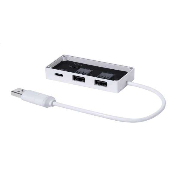 Brante USB hub trasparente