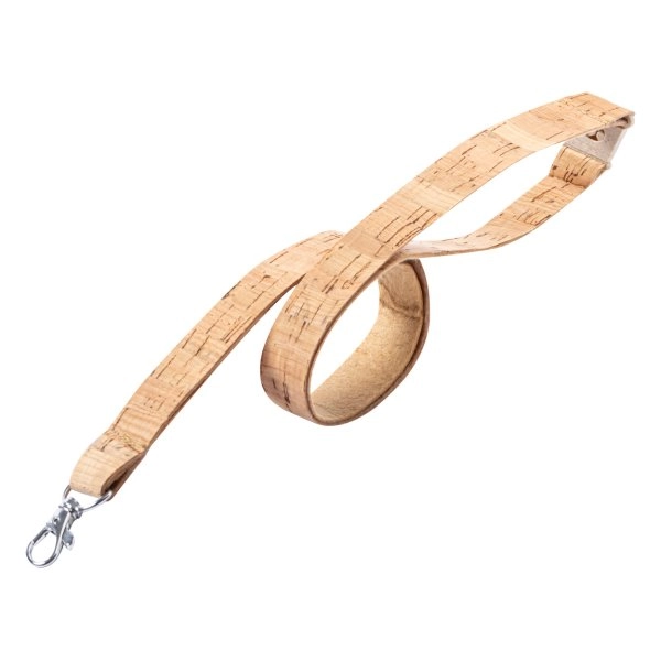 Trino lanyard in sughero
