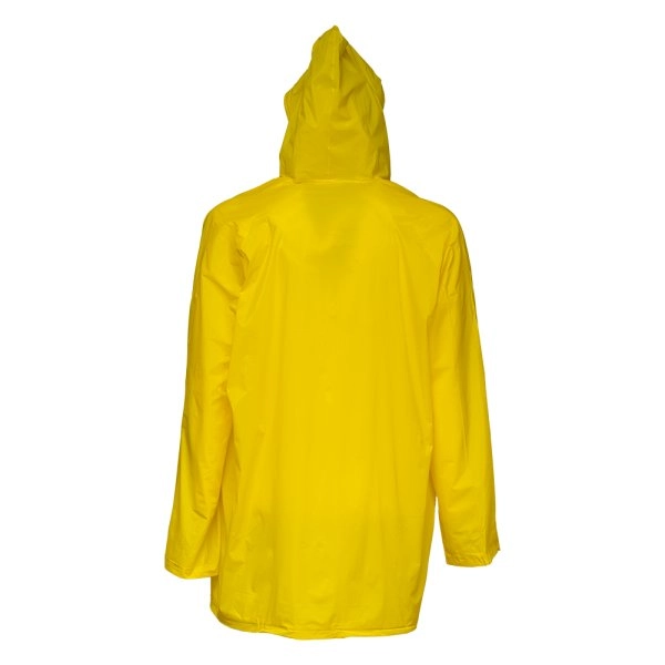 Immagine Impermeabile in PVC goffrato, con cappuccio e 2 tasche frontali, inserito in bustina