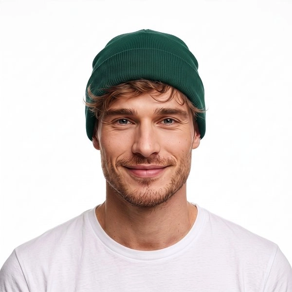 Immagine Cappellino in maglia 100% acrilico a filo unico (45 g) modello 