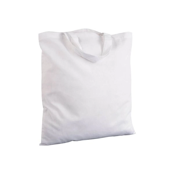 Immagine Shopper in cotone 135 g/m2, manici corti