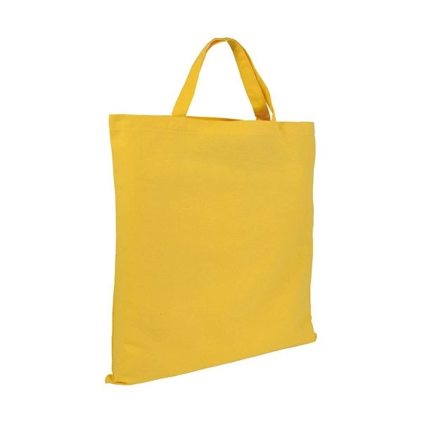 Immagine Shopper in cotone 135 g/m2, manici corti