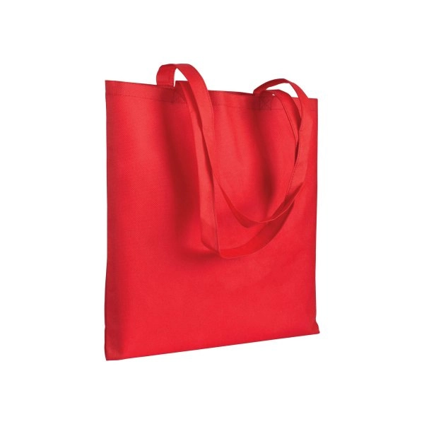 Immagine Shopper in TNT 80 g/m2 cucito, manici lunghi
