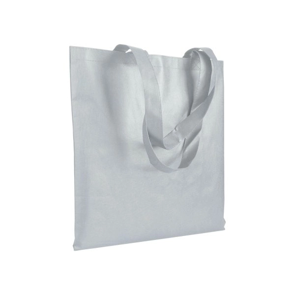 Immagine Shopper in TNT 80 g/m2 cucito, manici lunghi