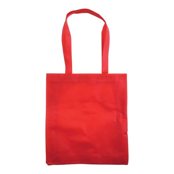 Immagine Shopper in TNT 80 g/m2 cucito, manici lunghi