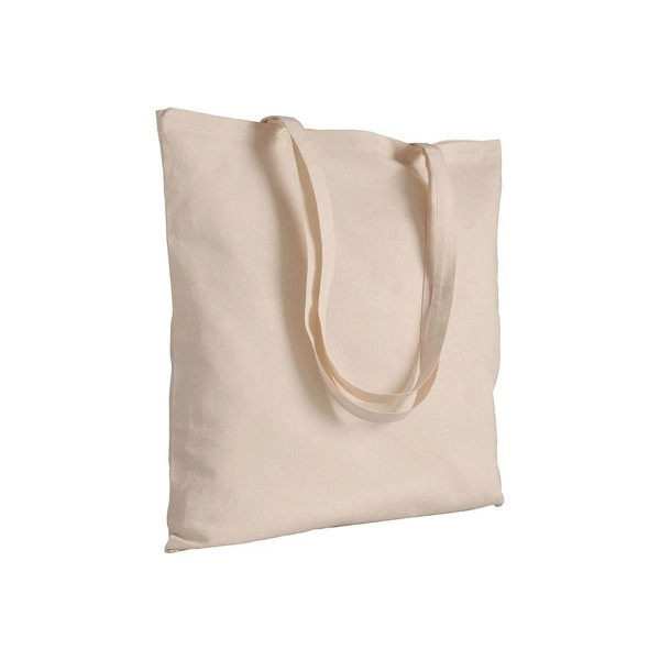 Shopper in cotone 220 g/m2, manici lunghi